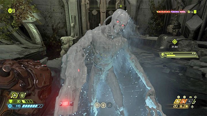Ice bombs have two main uses - Doom Eternal: Ice bomb - Basics - Doom Eternal Guide