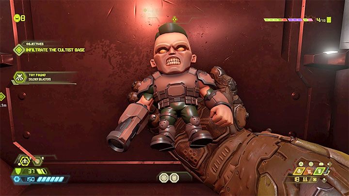 Each question marker is a unique collectible - it can be, for example, some kind of toy - Doom Eternal: Question mark on the map - what does it mean? - Collectibles and exploration - Doom Eternal Guide