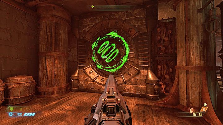 The hero can push some chests -you can recognize them by the signs located on their sides - Doom Eternal: Remote ledges - how to get to them? - Collectibles and exploration - Doom Eternal Guide