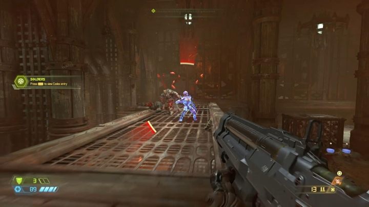 A little further, you will find new enemies - Soldiers - Doom Eternal: Hell on Earth walkthrough - Levels walkthrough - Doom Eternal Guide