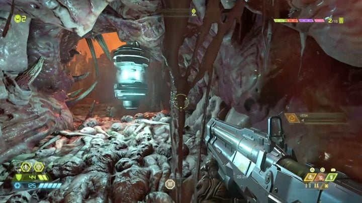 Use the dash to reach the teleport - Doom Eternal: Exultia walkthrough - Levels walkthrough - Doom Eternal Guide