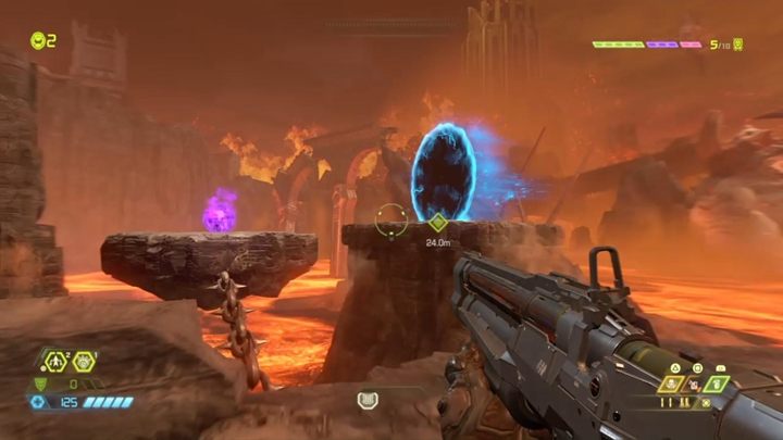 Time for another fight - if necessary, use the upgrade near the portal - Doom Eternal: Exultia walkthrough - Levels walkthrough - Doom Eternal Guide
