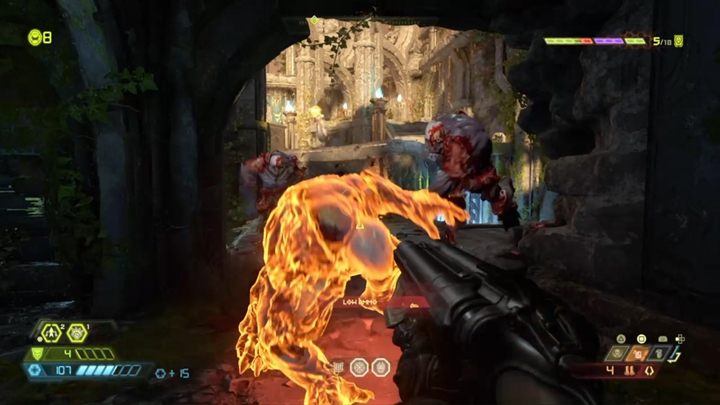 The second round is consisting of lots of Hell Knights and Barons of Hell - Doom Eternal: Mars Core | Slayer Gates walkthrough - Slayer Gates - Doom Eternal Guide