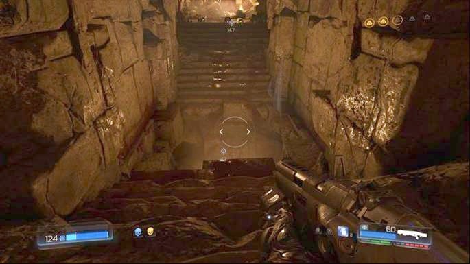 At the end you will face two Barons, so remember about keeping ammunition for stronger weapon - Doom: The Necropolis Walkthrough - Doom: Walkthrough - Doom Game Guide & Walkthrough