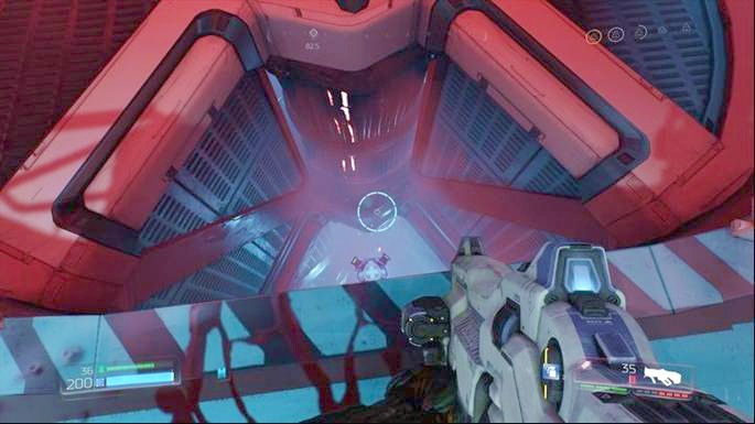 There will be a hole with Mega Health as well - Doom: VEGA Central Processing Walkthrough - Doom: Walkthrough - Doom Game Guide & Walkthrough