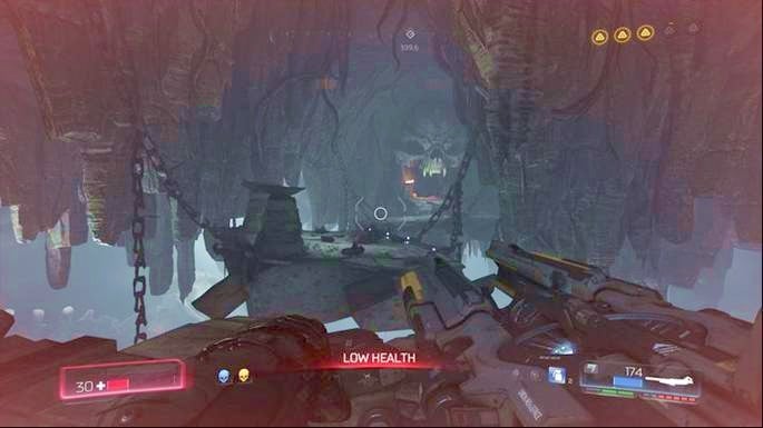 Go even more below after finding the last Data Log - Doom: All secrets in The Necropolis - Doom: Secrets - Doom Game Guide & Walkthrough