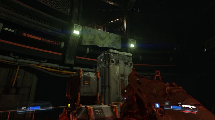 There will be a large chest through which you can climb to higher level and obtain the final Bronzeguy figurine in this level [10] - Doom: Resource Operations Walkthrough - Doom: Walkthrough - Doom Game Guide & Walkthrough