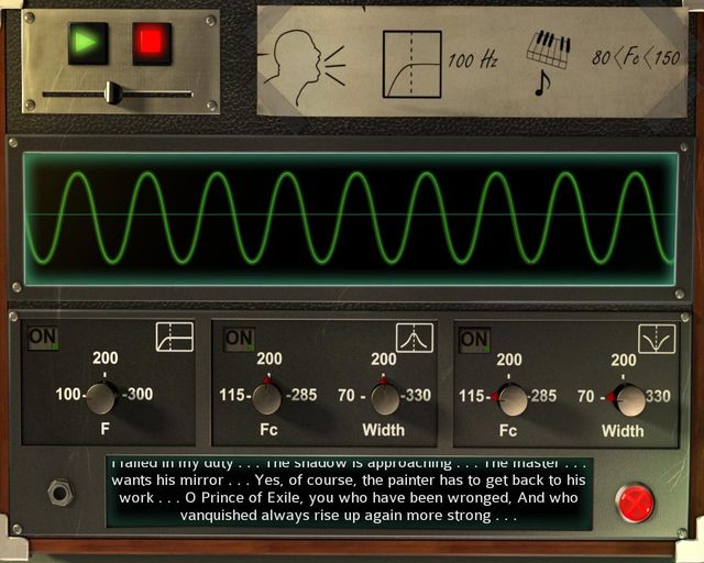 Adjusting the volume - Prologue - Dracula 4: The Shadow of the Dragon - Game Guide and Walkthrough