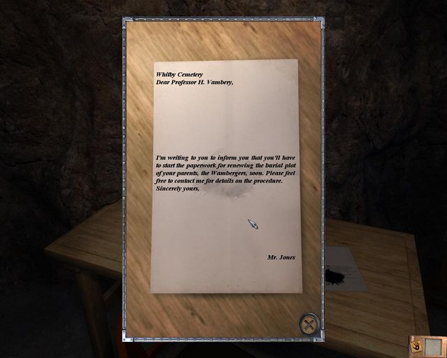 Important note - Mysteries of the Professor - Chapter 1: Vambery Manor - Dracula 4: The Shadow of the Dragon - Game Guide and Walkthrough