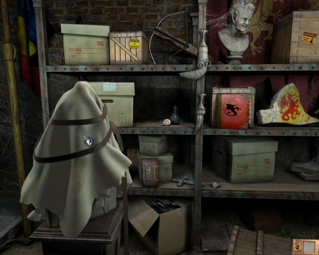 Hidden room - Mysteries of the cemetery - Chapter 1: Vambery Manor - Dracula 4: The Shadow of the Dragon - Game Guide and Walkthrough