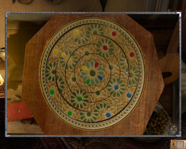 Flower mosaic - Meeting Yanek - Chapter 2: Istanbul - Dracula 4: The Shadow of the Dragon - Game Guide and Walkthrough