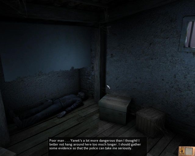 The hidden corpse - Meeting Yanek - Chapter 2: Istanbul - Dracula 4: The Shadow of the Dragon - Game Guide and Walkthrough