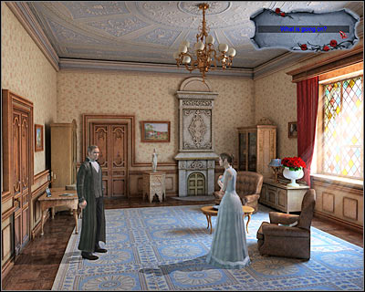 There are many interactive objects inside Mina's apartment and you can approach them in any order - Mina's Apartment I - London - Dracula: Origin - Game Guide and Walkthrough