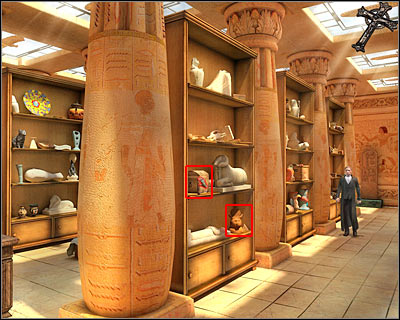 There's only one more area for you to explore and it's the opposite wall of this corridor - Egyptian Museum - Cairo - Dracula: Origin - Game Guide and Walkthrough