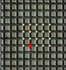 1) Hover over X and move the ball upwards - Marketplace #4 I - Cairo - Dracula: Origin - Game Guide and Walkthrough