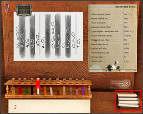 2) Click in the lower right corner and pick up a litmus paper - Orlowski Manor II - Vienna - Dracula: Origin - Game Guide and Walkthrough