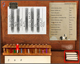 4) Click in the lower right corner and pick up a litmus paper - Orlowski Manor II - Vienna - Dracula: Origin - Game Guide and Walkthrough