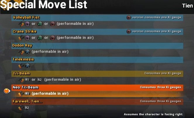 2 - Tien | Characters - Characters - Dragon Ball FighterZ Game Guide