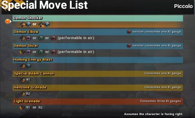 1 - Piccolo | Characters - Characters - Dragon Ball FighterZ Game Guide
