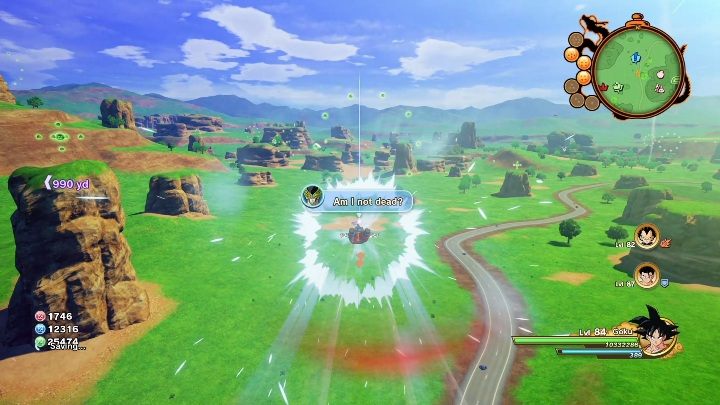 This section is about collecting green Z Orbs - Turtle School Training Manuals | DBZ Kakarot basics - Basics - Dragon Ball Z Kakarot Guide