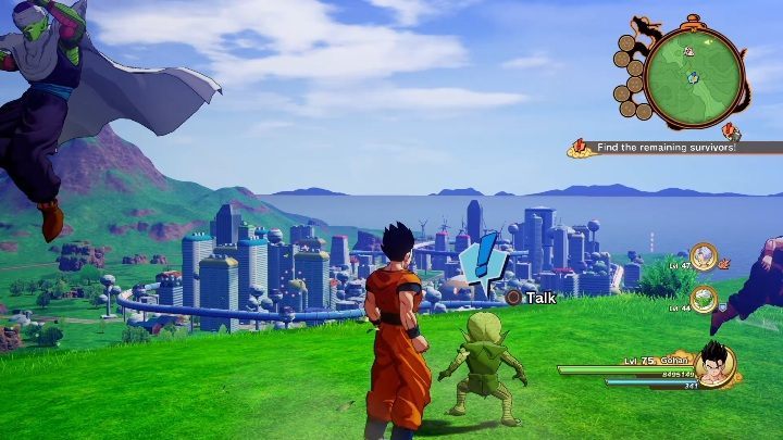 To start this mission, you have to go to West City - Super Saibaman?! | Side mission in DBZ Kakarot - Majin Buu Reborn - Dragon Ball Z Kakarot Guide