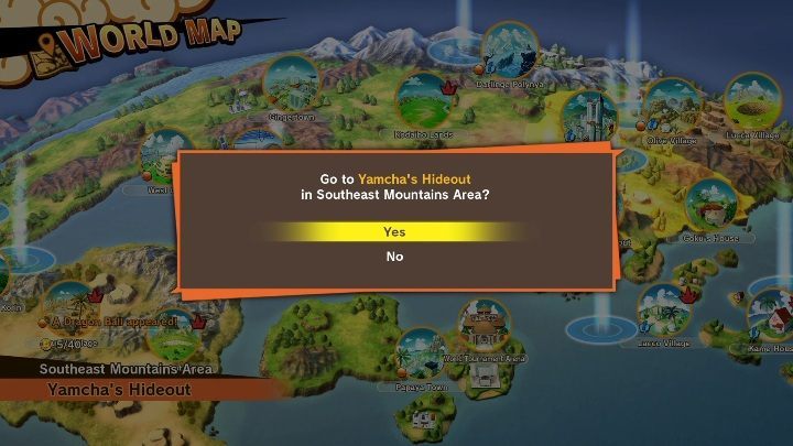 Where to start: Southeast Mountains Area, as Gohan - Continually Attacked Villager | Side mission in DBZ Kakarot - Majin Buu Reborn - Dragon Ball Z Kakarot Guide