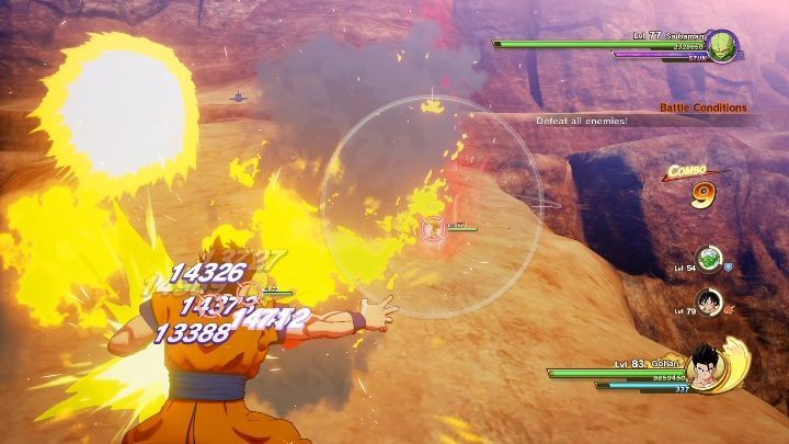 Your next task is to get rid of the opponents - Stranger Danger | Side mission in DBZ Kakarot - Majin Buu Reborn - Dragon Ball Z Kakarot Guide