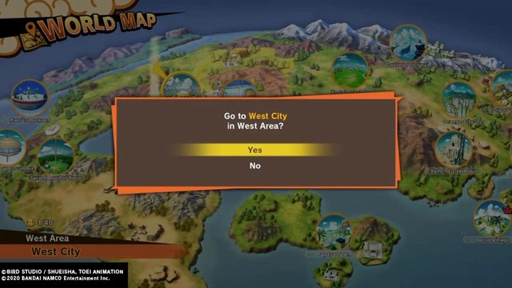 As Trunks, you have to fly to the West City - Episode 4 | Android Terror Arrives | DBZ Kakarot Walkthrough - Android Terror Arrives - Dragon Ball Z Kakarot Guide