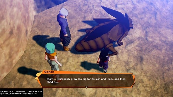 On the spot, fly to the city and search the specified area to find another time machine - Episode 4 | Android Terror Arrives | DBZ Kakarot Walkthrough - Android Terror Arrives - Dragon Ball Z Kakarot Guide