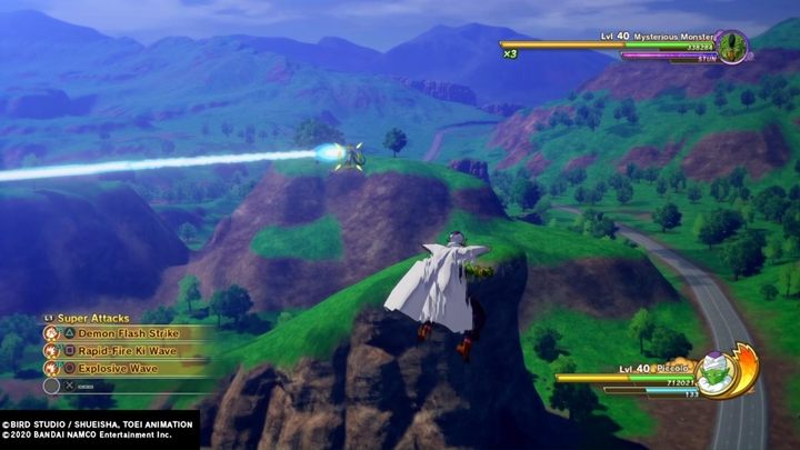 Piccolo became very strong after the fusion - he challenges the mysterious monster (level 40) - Episode 5 | Android Terror Arrives | DBZ Kakarot Walkthrough - Android Terror Arrives - Dragon Ball Z Kakarot Guide