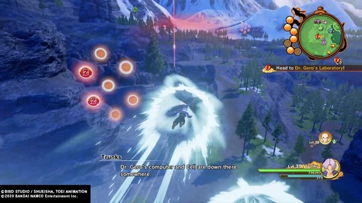 You now play as Trunks - fly towards the mountains and get to Dr - Episode 5 | Android Terror Arrives | DBZ Kakarot Walkthrough - Android Terror Arrives - Dragon Ball Z Kakarot Guide