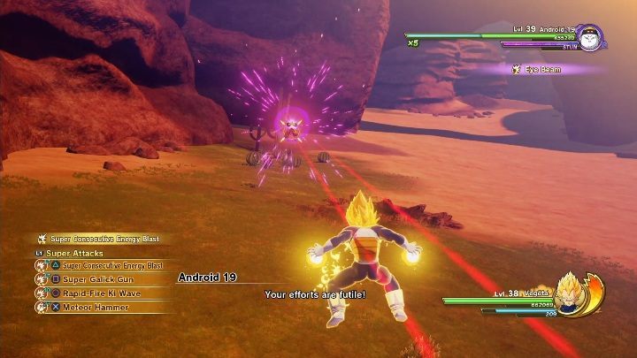 Your enemies have different attacks and most of them will try to surprise you - Best tips for Dragon Ball Z Kakarot - Basics - Dragon Ball Z Kakarot Guide