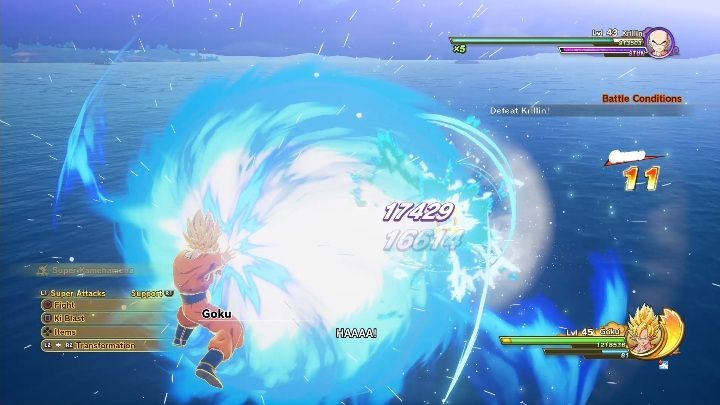 Your task is to defeat Krillin - Master | Side mission in DBZ Kakarot - Android Terror Arrives - Dragon Ball Z Kakarot Guide