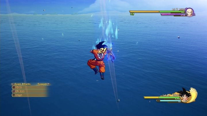 When the boost is activated, your stats will be increased temporarily - Combat system | DBZ Kakarot basics - Basics - Dragon Ball Z Kakarot Guide