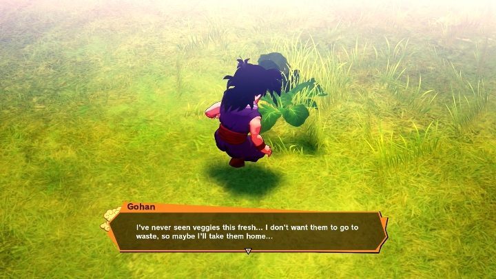 Inspect the plant and return to Bulma - Mysterious Power Reading | Side mission in DBZ Kakarot - Attack of the Saiyans - Dragon Ball Z Kakarot Guide