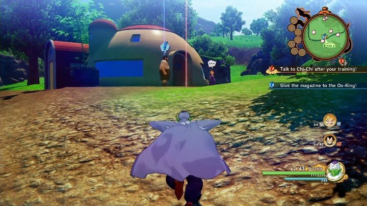 Win the battle to get a magazine - An Awkward Pair | Side mission in DBZ Kakarot - Android Terror Arrives - Dragon Ball Z Kakarot Guide