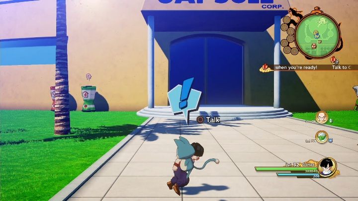 You will start the quest by talking to Puar at the Capsule Corp - One Cool Dude | Side mission in DBZ Kakarot - Evil Emperor Frieza - Dragon Ball Z Kakarot Guide