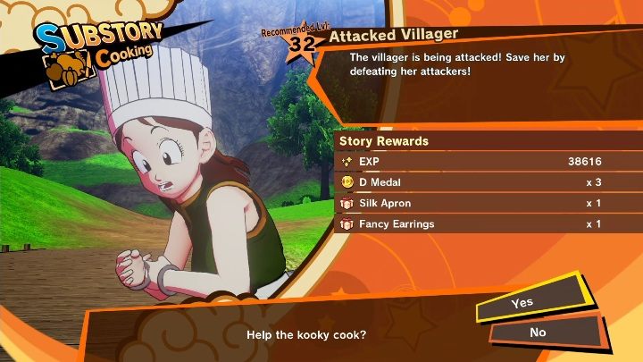 Time frame: From Evil Emperor Frieza - Episode 8: Intermission - Episode 8: Intermission - Attacked Villager | Side mission in DBZ Kakarot - Evil Emperor Frieza - Dragon Ball Z Kakarot Guide