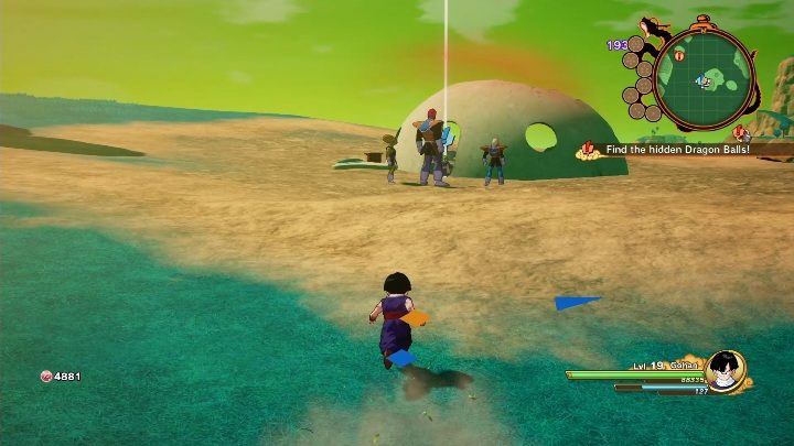 Start this quest by talking to the Namekian child - Victimized Namekian | Side mission in DBZ Kakarot - Evil Emperor Frieza - Dragon Ball Z Kakarot Guide