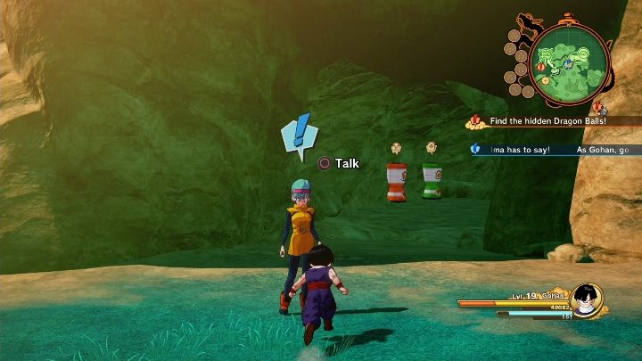 The last part of the task is to reach and talk with Bulma - Victimized Namekian | Side mission in DBZ Kakarot - Evil Emperor Frieza - Dragon Ball Z Kakarot Guide