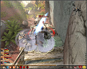 Watch out, because when you use the stairs, a new group of cave spiders will attack you #1 - Mirror Image - p. 1 - Act II - Dragon Age II Game Guide