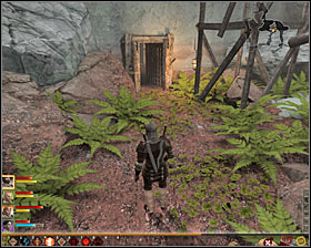 After winning the battle examine Radhas corpse (M68, 2) which is a part of a side quest unlocked recently #1 - Mirror Image - p. 1 - Act II - Dragon Age II Game Guide