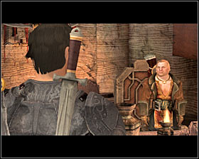 Now you can close this window and go to the [Lowtown - At The Hanged Man] location - Consoling Words; The Tethras Signet - Act II - Dragon Age II Game Guide