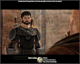 Youll receive this quest automatically after completing the main quest The Deep Roads Expedition and after conversation with Viscount Marlowe Dumar in the [Hightown - Viscounts Keep] location - Plans for the Future; Visit Anders; Calling on the Captain - Act II - Dragon Age II Game Guide