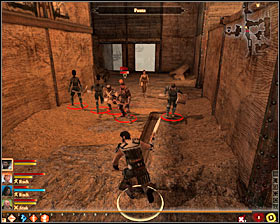 Now you can leave Gamlens house and select the world map - Birthright - Act I - Dragon Age II Game Guide