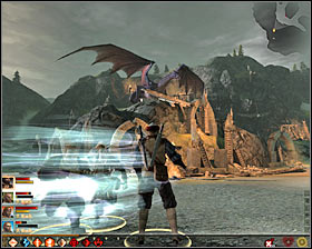 After killing all dragonlings you can continue attacking the high dragon #1 - Mine Massacre - Act III - Dragon Age II Game Guide