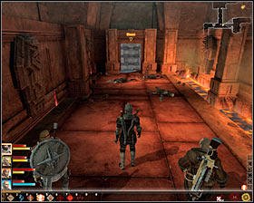 Do not enter the northern passage and thats because in this quest youll deal with another part of mines - Cavern of Dead - Act II - Dragon Age II Game Guide