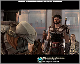 You can leave now this area and go to the [Hightown - Viscounts Keep] location during the day - Raiders on the Cliffs - Act II - Dragon Age II Game Guide