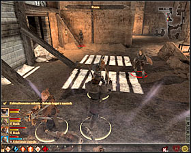 Staving off the problem is quite simple, because you have to choose upper right #1 or middle right dialog options, which results in blaming Brekker for this situation - Inside Job - p. 1 - Act II - Dragon Age II Game Guide