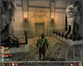 In order to get to the main part of this quest, you need to go to the central room in the Templar Hall but I suggest exploring other rooms first and solving some puzzles - Night Terrors - p. 1 - Act II - Dragon Age II Game Guide